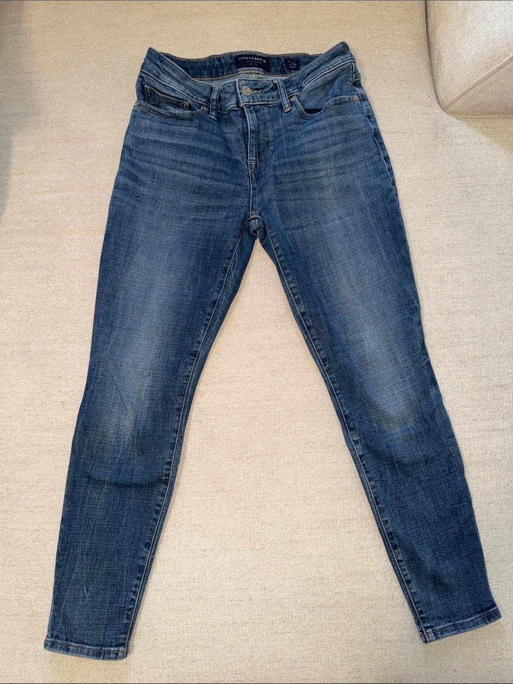 Lucky Brand Slim Fit Women's Skinny Jeans in Blue Wash